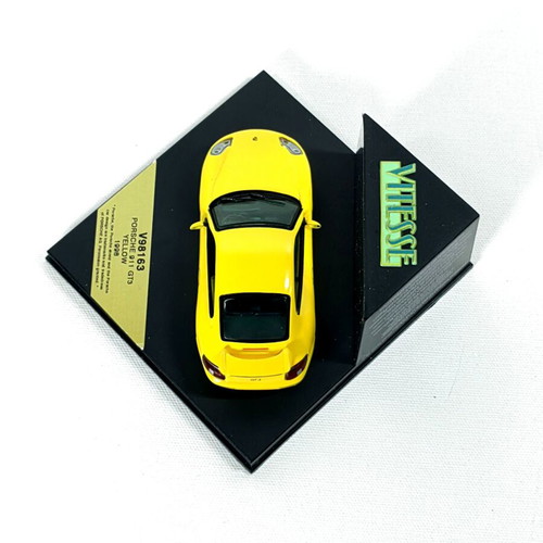 Porsche 996 911 C2 3.6 GT3 1998 Yellow Diecast Model New
