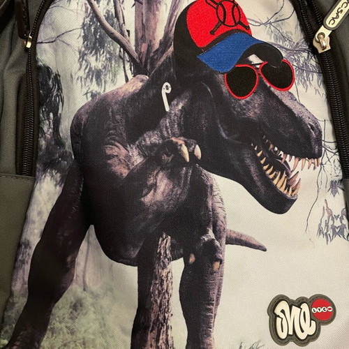 Lyc Sac Jurassic Park backpack new with tags gray