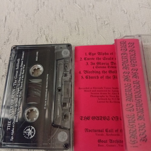 The Gates of Sinn cassette tape, Iron Bonehead Records