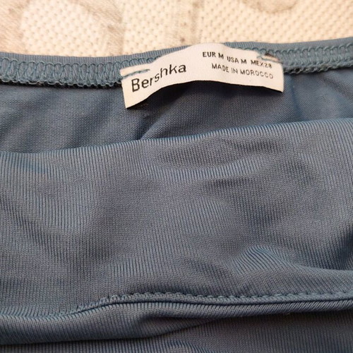 Bershka blue top size M like new