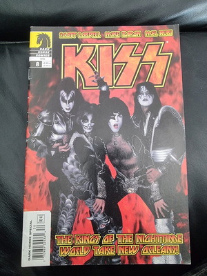 Kiss comic book set with used mousepad