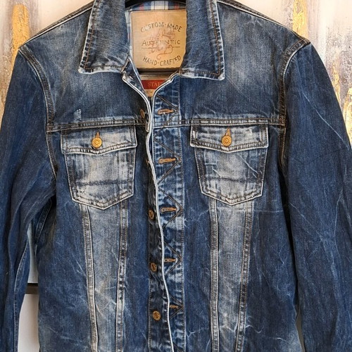 Staff Jeans & Co. David Jacket men's denim trucker like new, size M