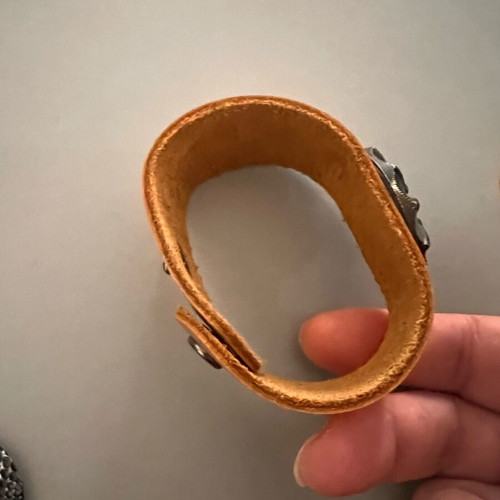 Leather bracelet used