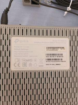 TP Link Modem like new with all accessories