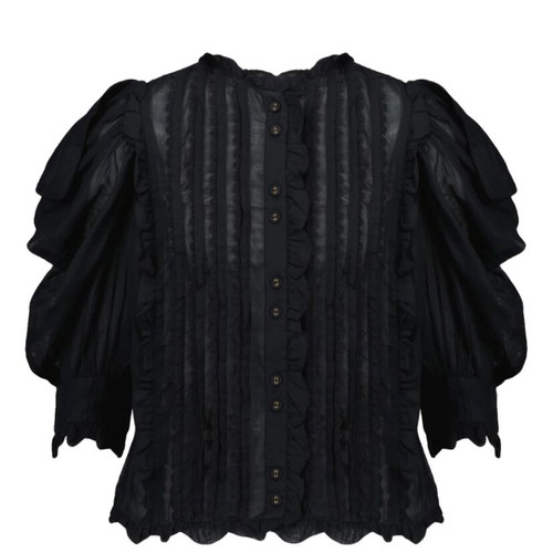 Farm Rio shirt black small like new