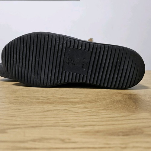 Giuseppe Zanotti sneakers used, size 40, black leather