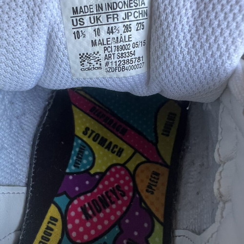 Adidas SuperstarX Pharrell Williams Supershell Anime men's trainers