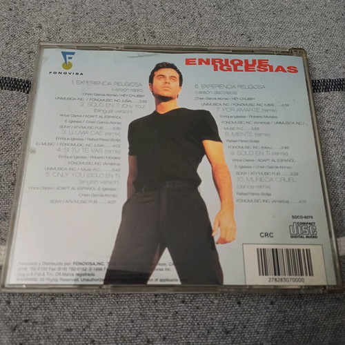 Enrique Iglesias Remixes CD album like new, pop