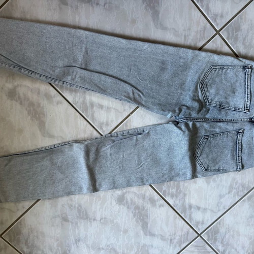 Women's jeans like new, size M / 38, gray and blue