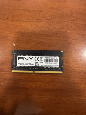 PNY 8GB DDR4 PC4-21300 SODIMM μνήμη RAM