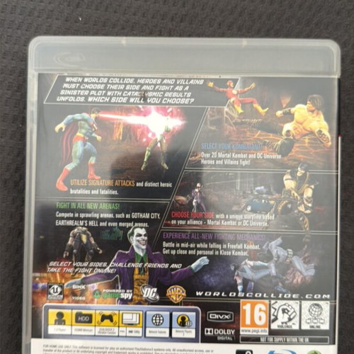 Mortal Kombat vs DC Universe PS3 game like new