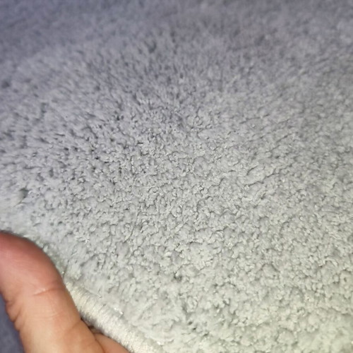 Doormat set new, 2 pieces 40x60 cm gray