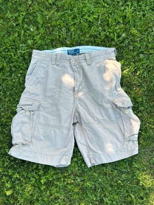 Ralph Lauren cargo shorts used, beige, size M
