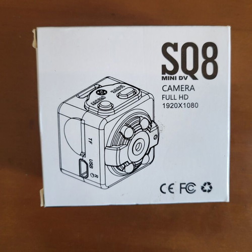 Mini Rechargeable SQ8 Mini DV Full HD 1080p Camera with Motion Detection and Night Vision