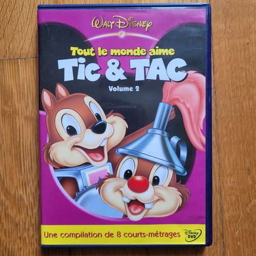 Children's DVD Tout le monde aime Tic & Tac like new