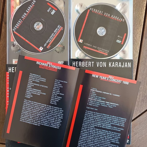 The Reference Collection Herbert von Karajan DVD set new, classical