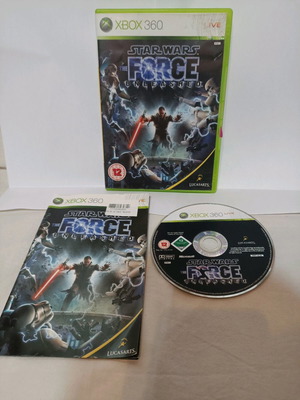 Star Wars The Force Unleashed Xbox 360 game used