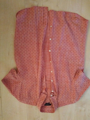 Men's shirt like new, unworn, size M, pink