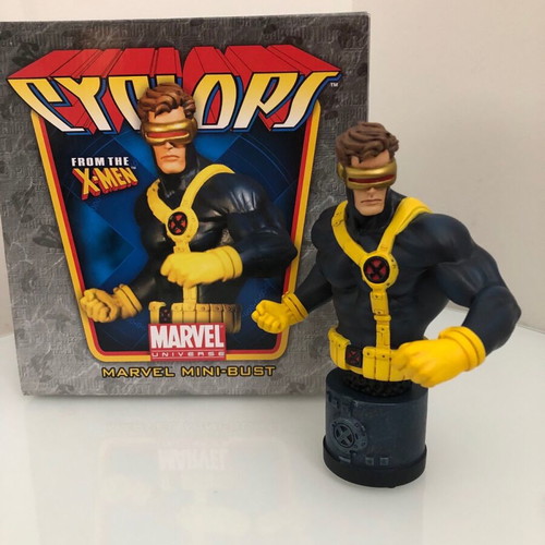 Cyclops Jim Lee Bowen Resin Bust new, Uncanny X-Men Marvel Comics