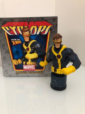 Cyclops Jim Lee Bowen Resin Bust new, Uncanny X-Men Marvel Comics