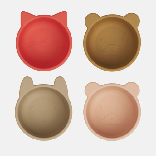 Liewood Silicone Bowl New With Animal Ears