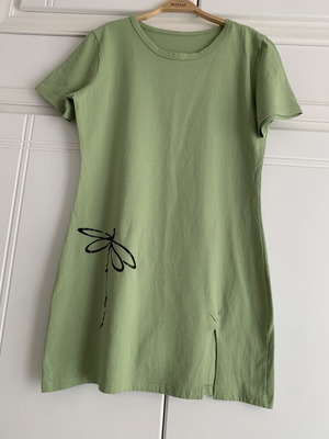 Shein Mint Green Cotton Dress like new, M/L