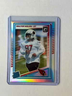 2025 Panini Donruss Optics Football Rated Rookie Card Walter Nolan #276 Holo Prizm new