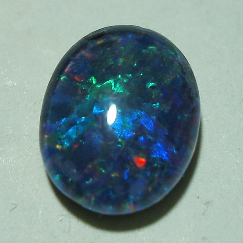 Australlian Opal Opal Doublet 2.1 ct new