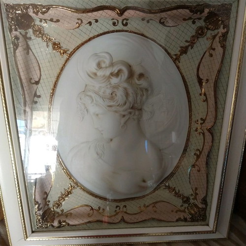 Rare framed art like new 50x58 cm