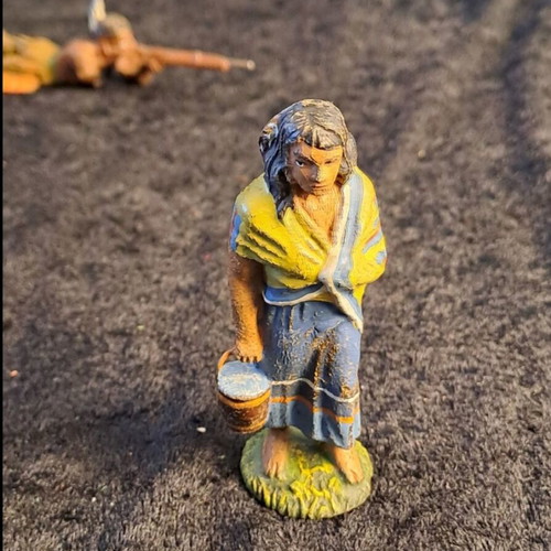 Lineol Indian figures used, 1930s