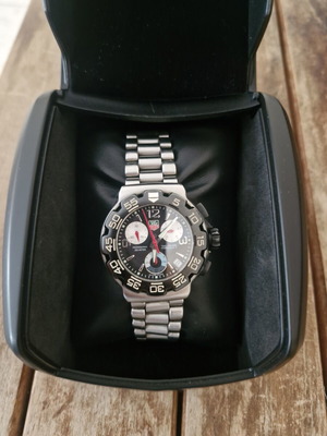 TAG Heuer Formula 1 Chronograph CAC1110-0 watch used, full set, original bracelet