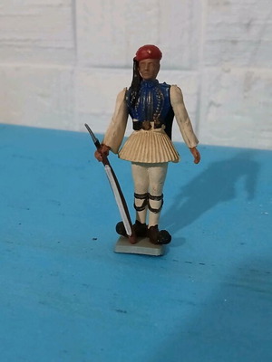 Evzones soldier figurine Athens used