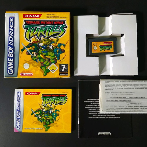 Teenage Mutant Ninja Turtles Game Boy Advance used