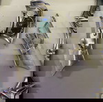  Σετ κολιε, σκουλαρικια και δαχτυλίδι  ασημένιο 925 με μαλαχιτις χειροποίητο