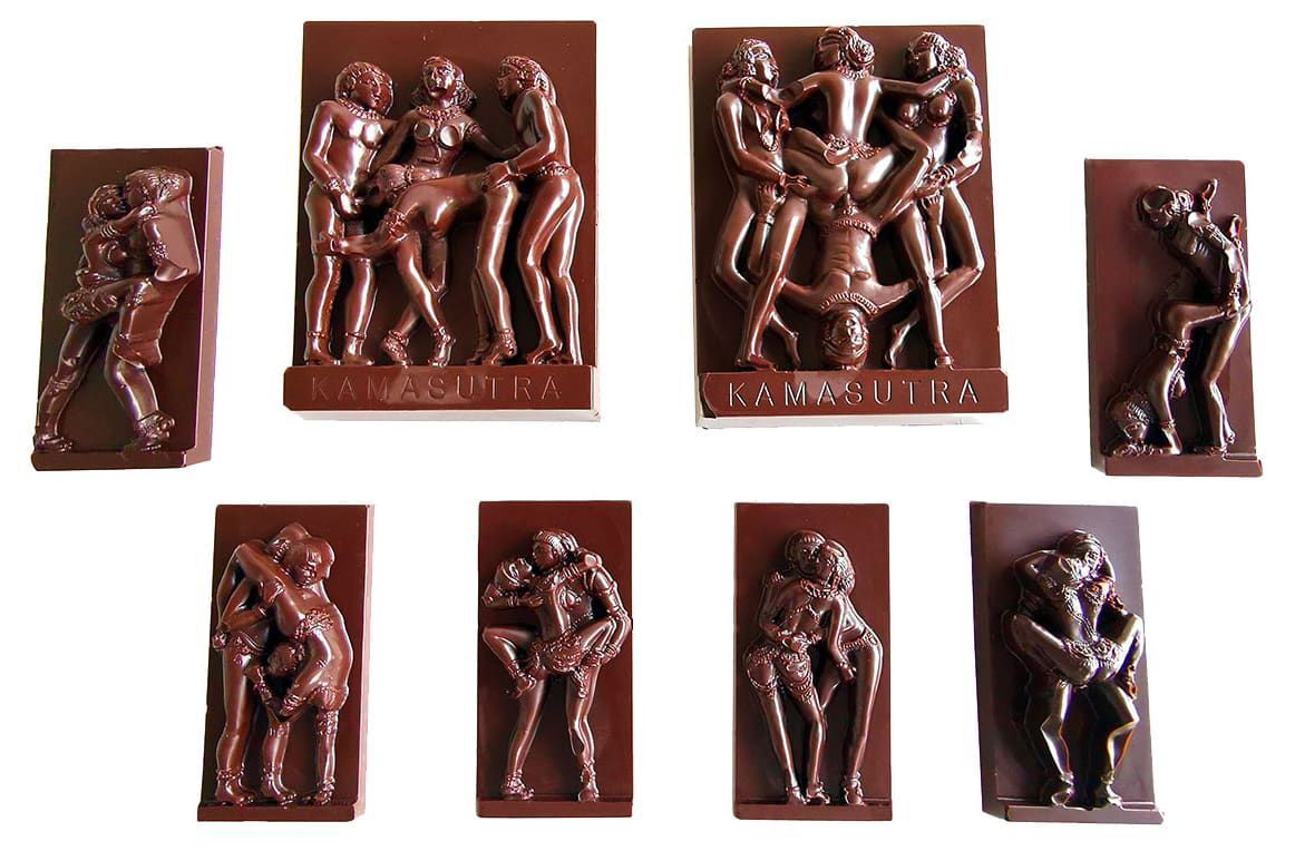 Κάμα-σούτρα καλούπι για σοκολάτες από πολυκαρβονικό υλικό καινούργιο