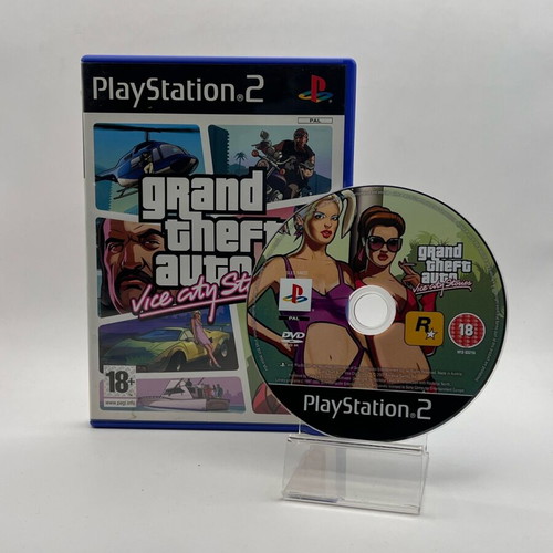 Grand Theft Auto Vice City Stories PS2 like new with manual and map