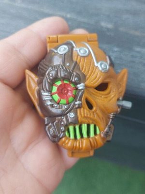 Mighty Max 1992 Bluebird κεφάλι παιχνιδιού Skull Warrior
