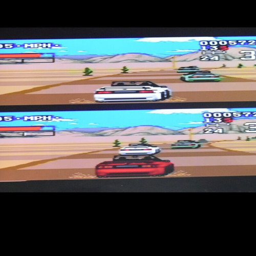 Lotus Turbo Challenge Sega Mega Drive racing game used, good to very good