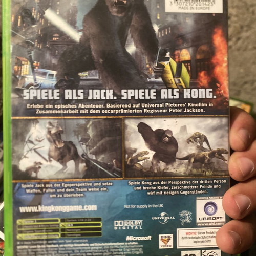 King Kong Xbox original game