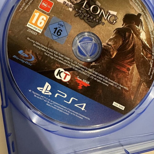 Wo Long Fallen Dynasty PS4 game like new
