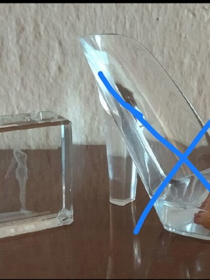 Γυάλινο διακοσμητικό με αγόρι και κορίτσι καινούργιο