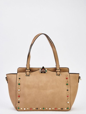 Jamie bag women beige new with tags, handheld, spacious