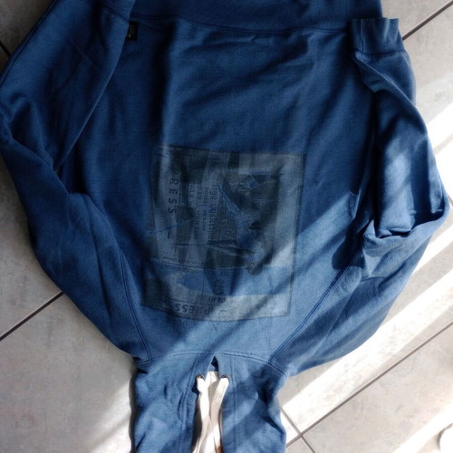 Blend blouse with hood and drawstring like new, size M