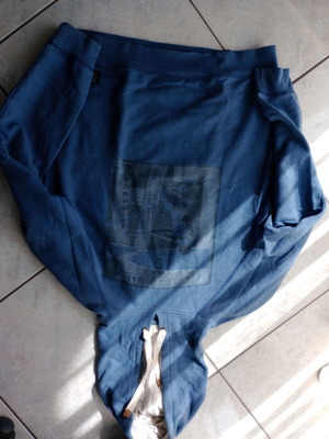 Blend blouse with hood and drawstring like new, size M