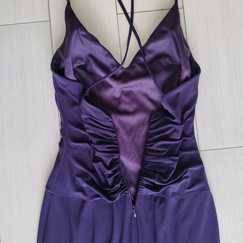 Vintage Modissa Glam evening dress size M like new, purple