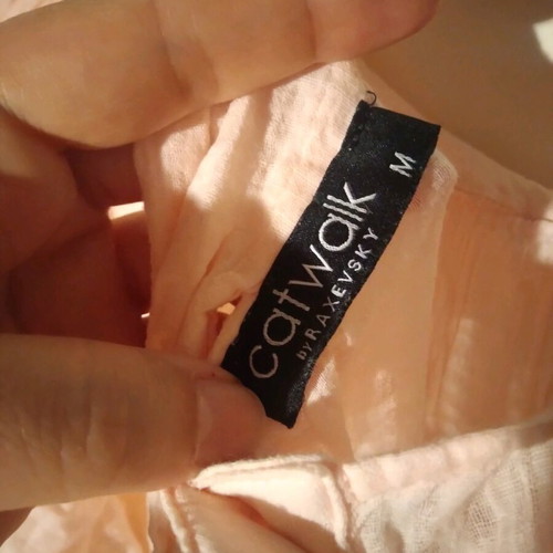 Salmon blouse Catwalk by Raxevsky like new, size M