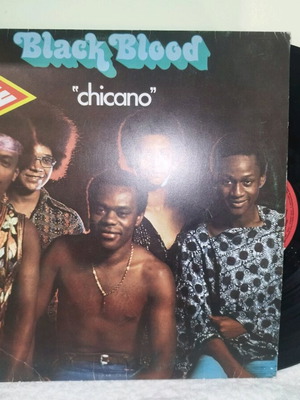 Black Blood Chicano vinyl LP album used, 1975, in very good condition