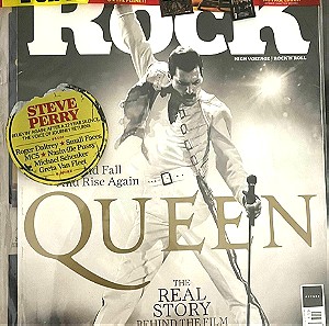 Αγγλικό περιοδικό Classic Rock Τεύχος 255 ΝΟΕΜΒΡΙΟΥ 2018.  Περιλαμβάνεται CD , 100σελιδο βιβλίο για τους AC/DC και μεγάλη αφίσα των Queen. Η συσκευασία δεν έχει ανοιχτεί. Είναι καινούργιο.Τιμή 9 ευρώ.