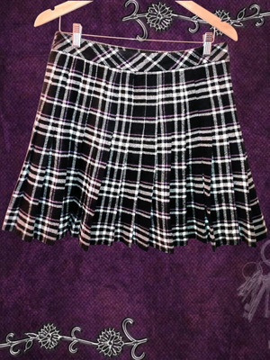 Yessica καρό πλισέ φούστα τύπου κιλτ μεταχειρισμένη, μέγεθος M