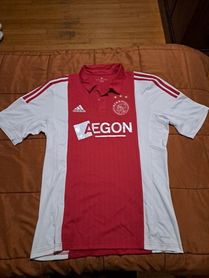 Ajax football jersey like new, authentic size Medium
